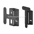 Powder Coated Black Metal Wall Mount Swivelling Bracket